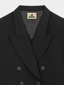 Girl | Bonpoint X Khaite Tammie Blazer | Ocean Black