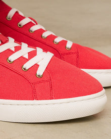 Womens | Ibiza Canvas Sneaker | Cayenne Red