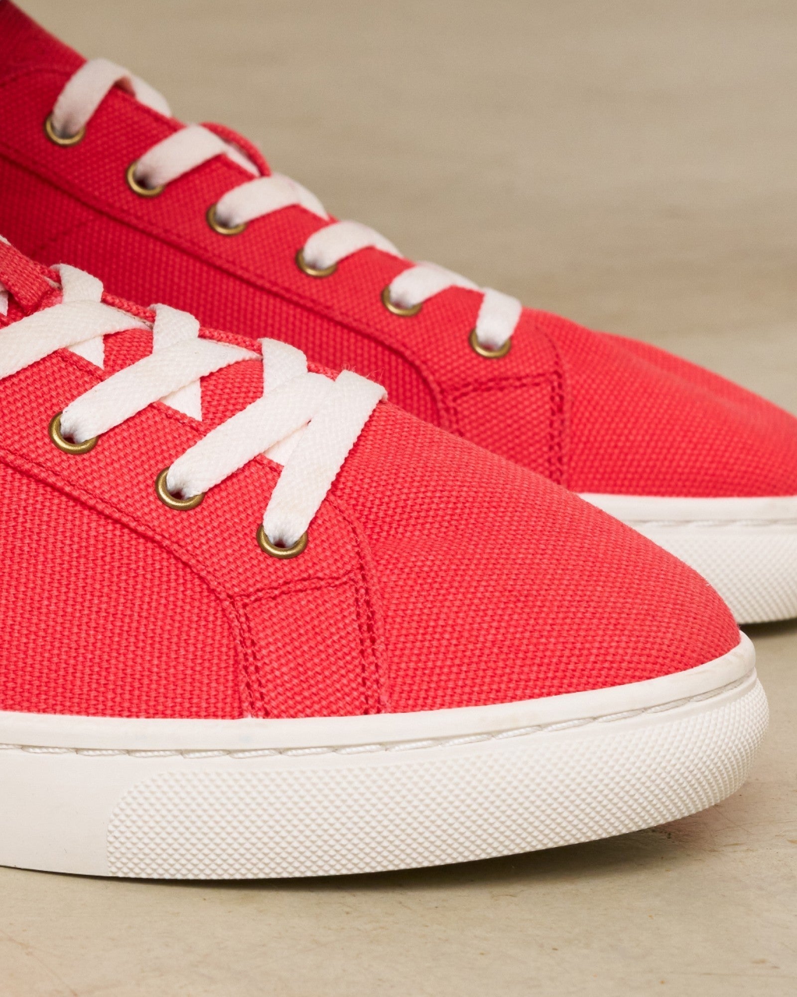 Womens | Ibiza Canvas Sneaker | Cayenne Red