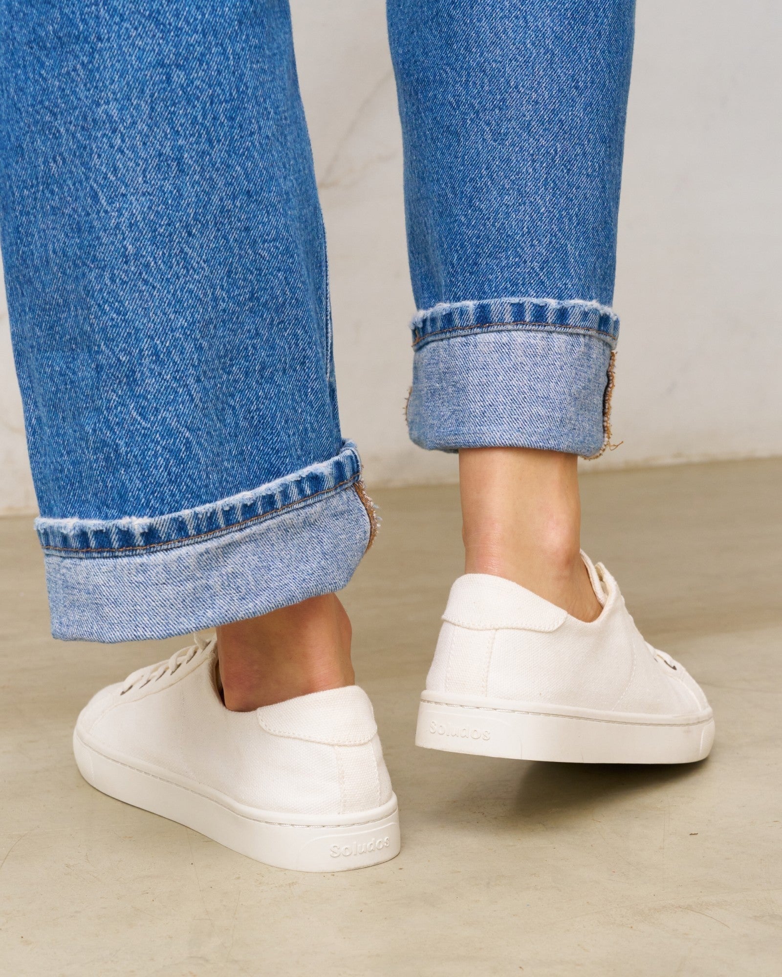 Womens | Ibiza Canvas Sneaker | La Concha Ivory