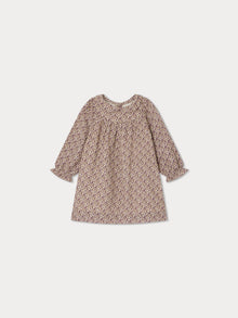 Girl | Jeni Dress | Taupe Flowers