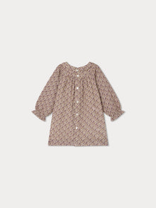Girl | Jeni Dress | Taupe Flowers