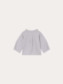 Boy | Boubou Shirt | Grey Stripes