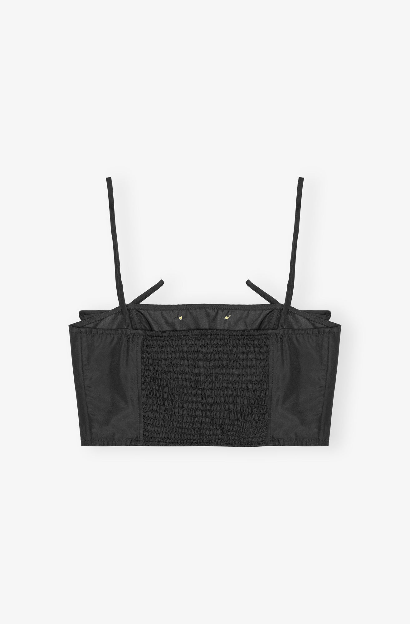 Duchesse Nylon Strap Top | Black