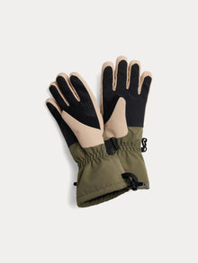 Boy | Didi Dark Brown Ski Gloves | Chestnut