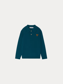 Boy | Darius Dark Green Wool Sweater | Emerald Green