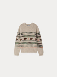 Boy | Grande Wool Sweater | Multicolor Natural White