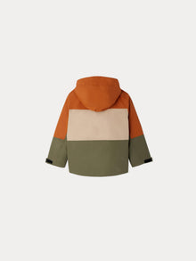 Boy | Domus Two Toned Ski Parka | Chestnut