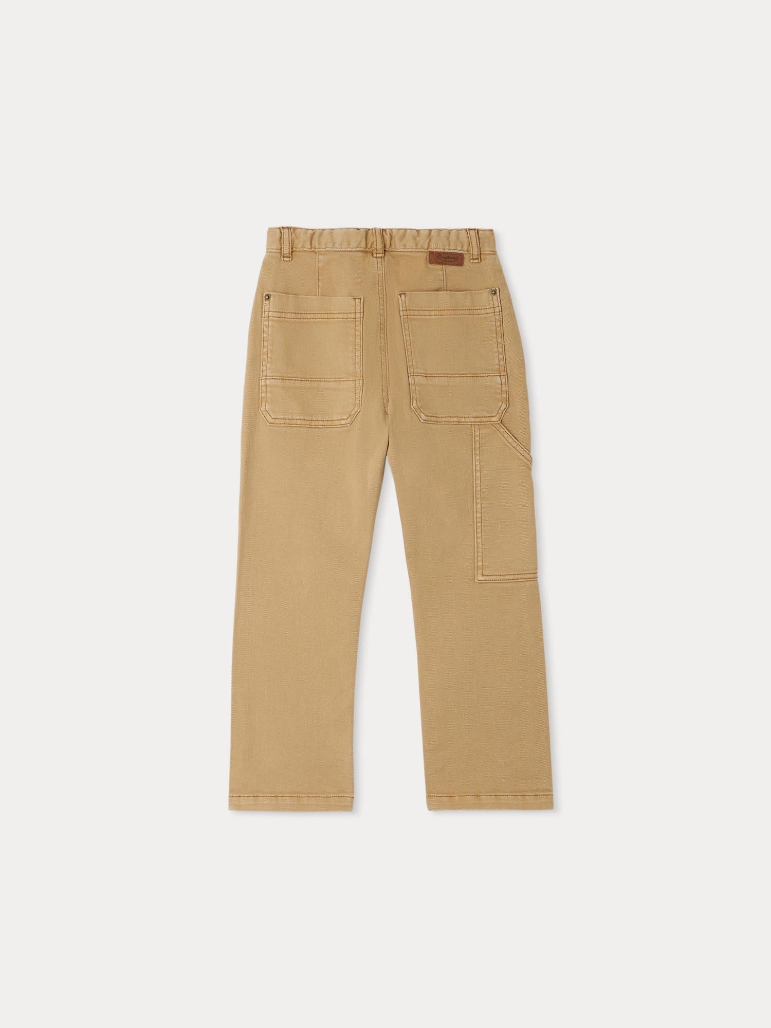 Boy | Gaël Pants In Beige Denim | Light Brown