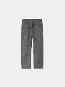 Boy | Stephen Glen Plaid Pants | Slate Gray