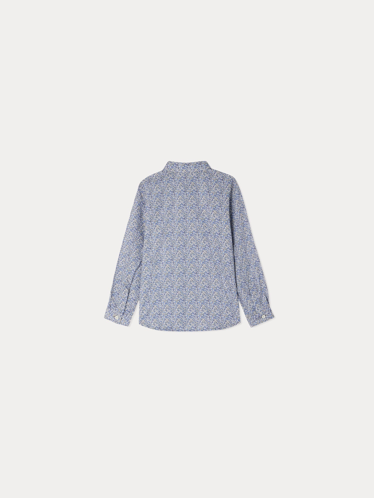 Boy | Daho Shirt In Liberty Fabric | Printed Blue