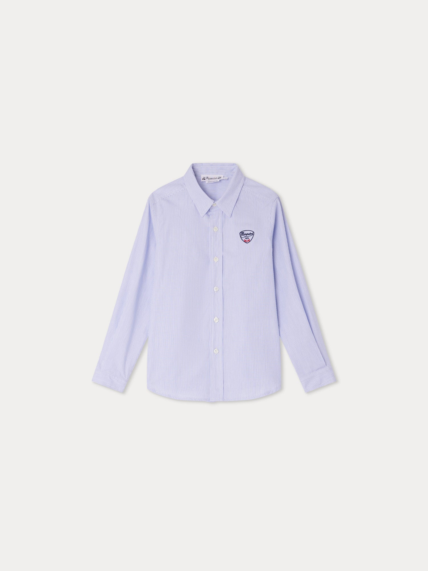 Boy | Tangui Blue Striped Shirt | Blue
