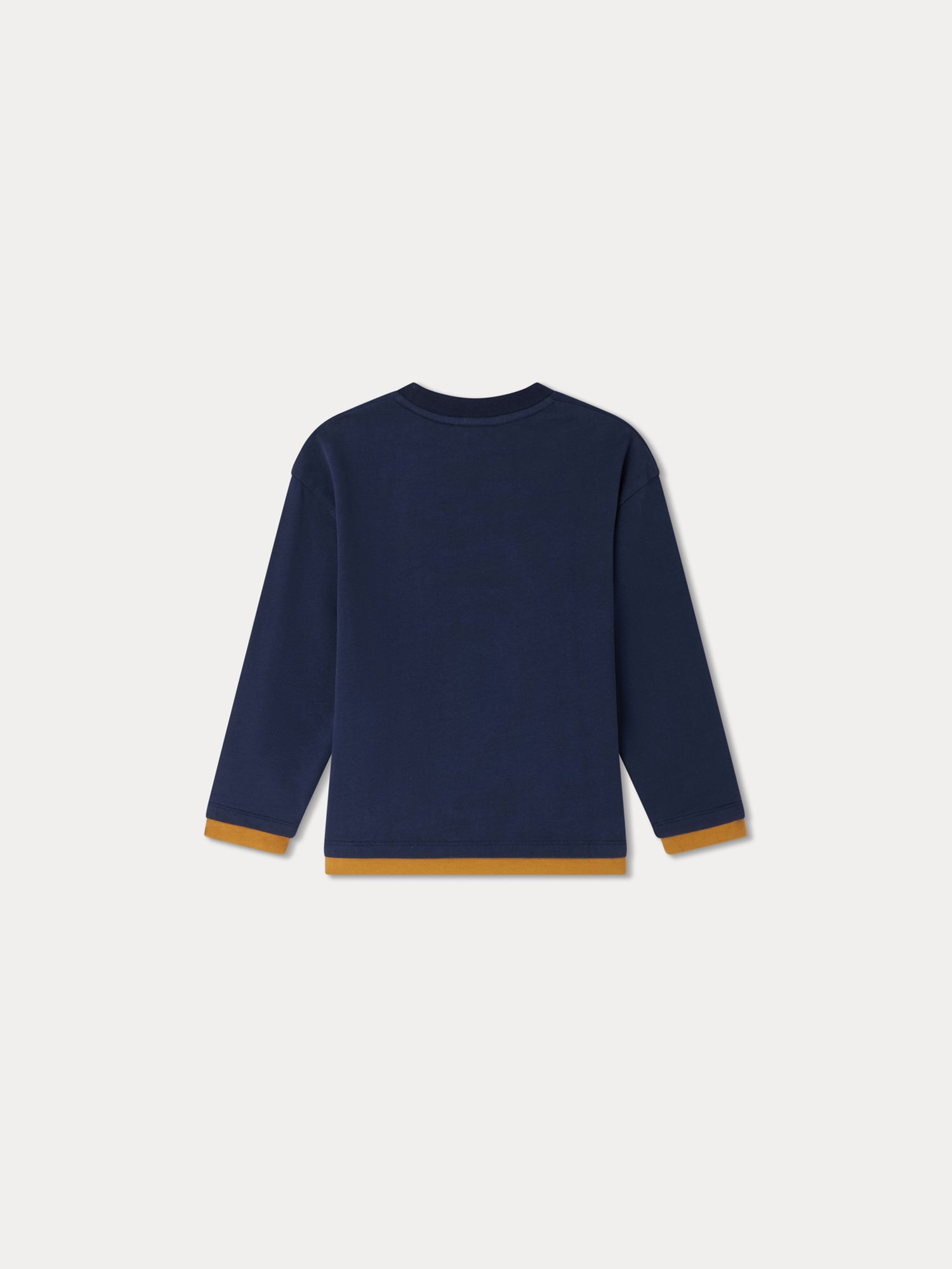 Boy | Bartholomé Navy Blue T Shirt With Car Pattern | Navy