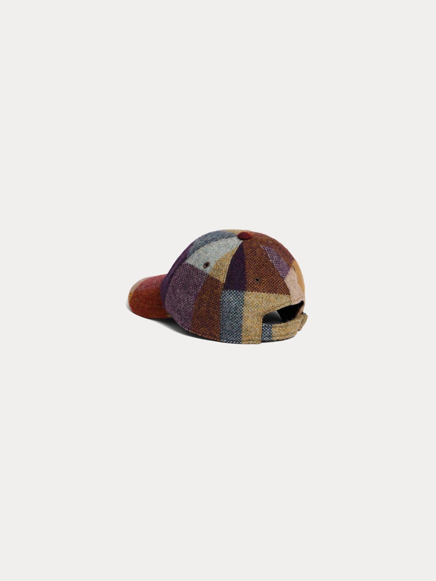 Girl | Arnold Checkered Wool Cap | Multicolor