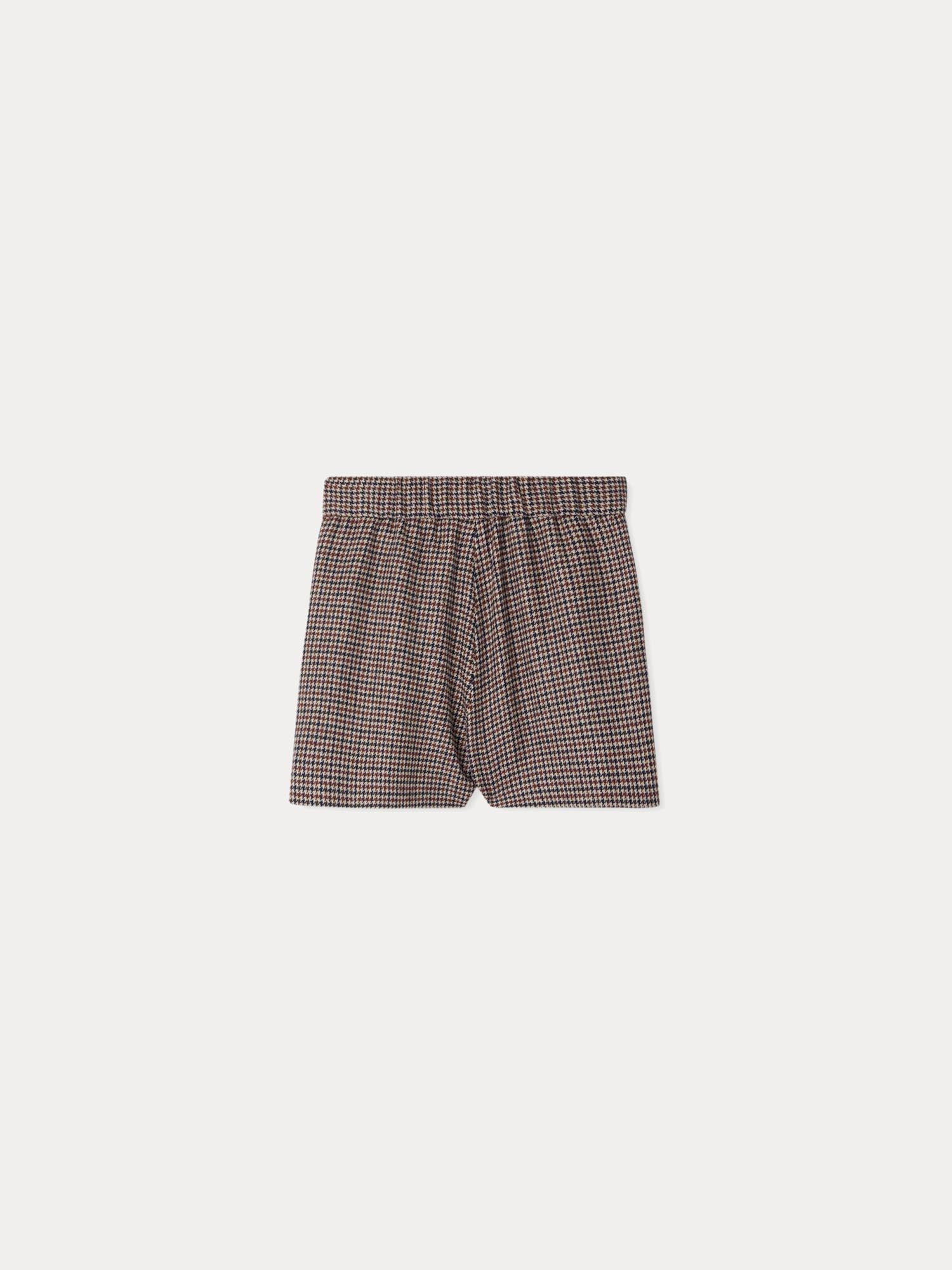 Girl | Diplome Leather Shorts | Chestnut