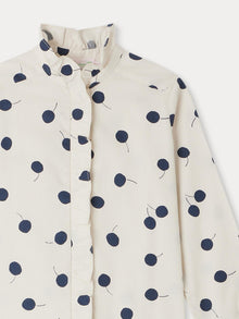 Girl | Bree Cherry Pattern Blouse | Marine Print