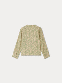 Girl | Glycine Pleated Collar Blouse | Clover
