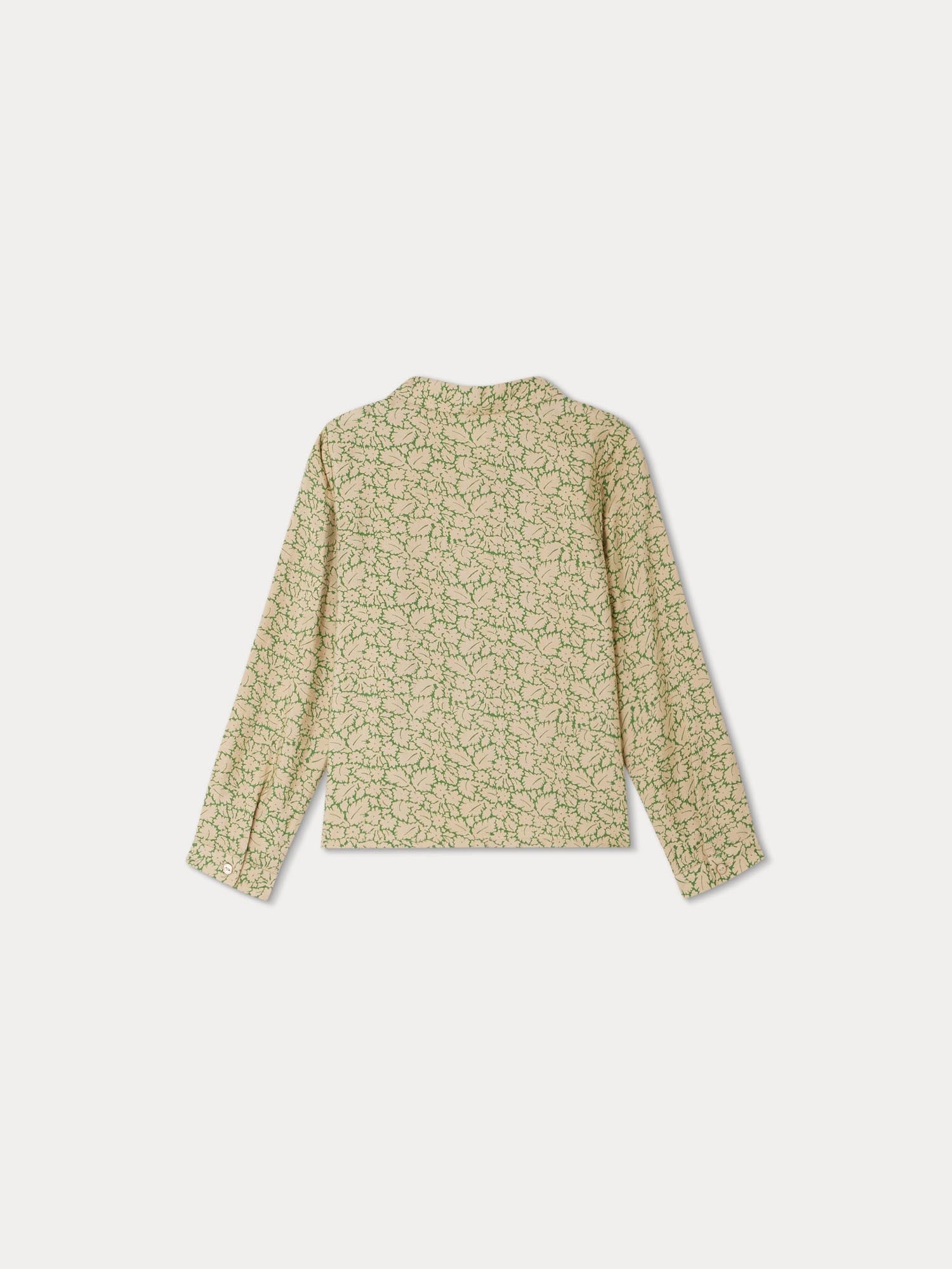 Girl | Glycine Pleated Collar Blouse | Clover