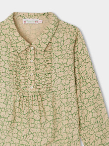 Girl | Glycine Pleated Collar Blouse | Clover