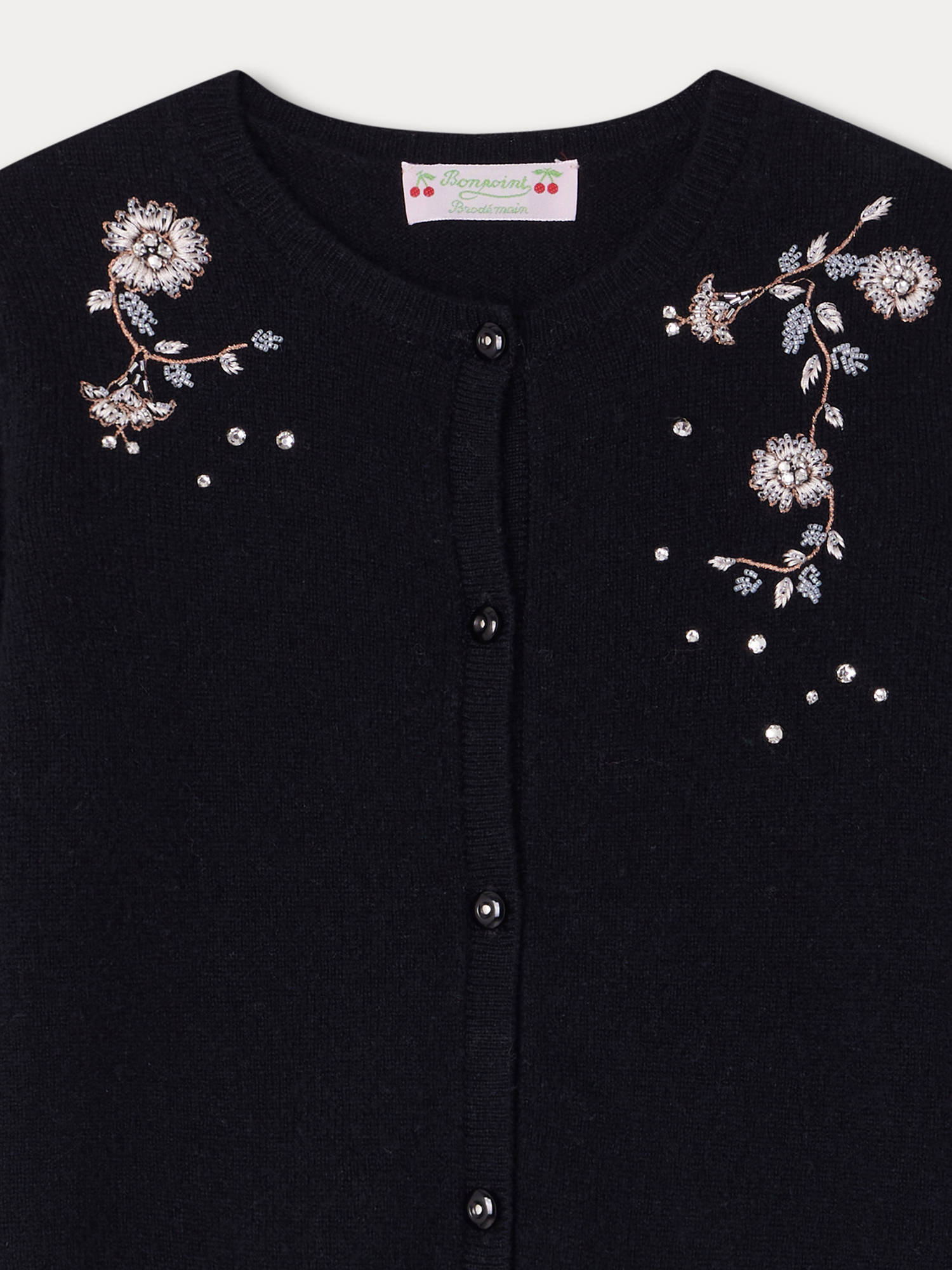 Girl | Tonia Cashmere Cardigan | Black