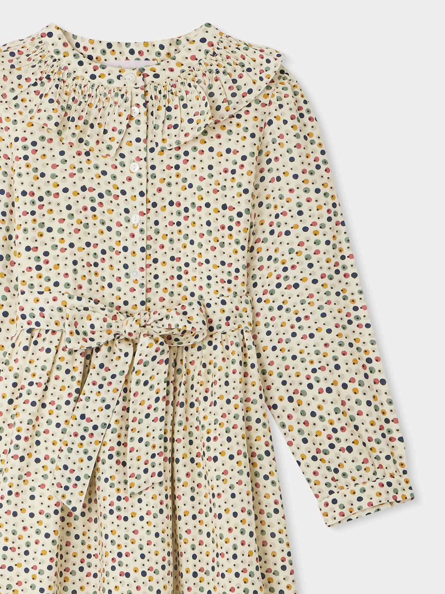 Girl | Margot Dress With Belt | Buttercup