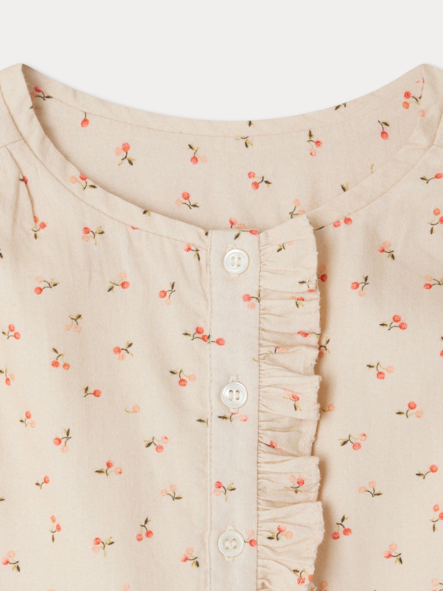 Girl | Tosca Cherry Print Dress | Light Pink
