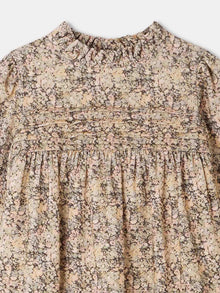 Girl | Topaz Floral Print Dress | Verdigris