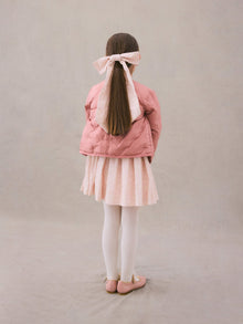 Girl | Domina Liberty Velvet Barrette | Pale Pink