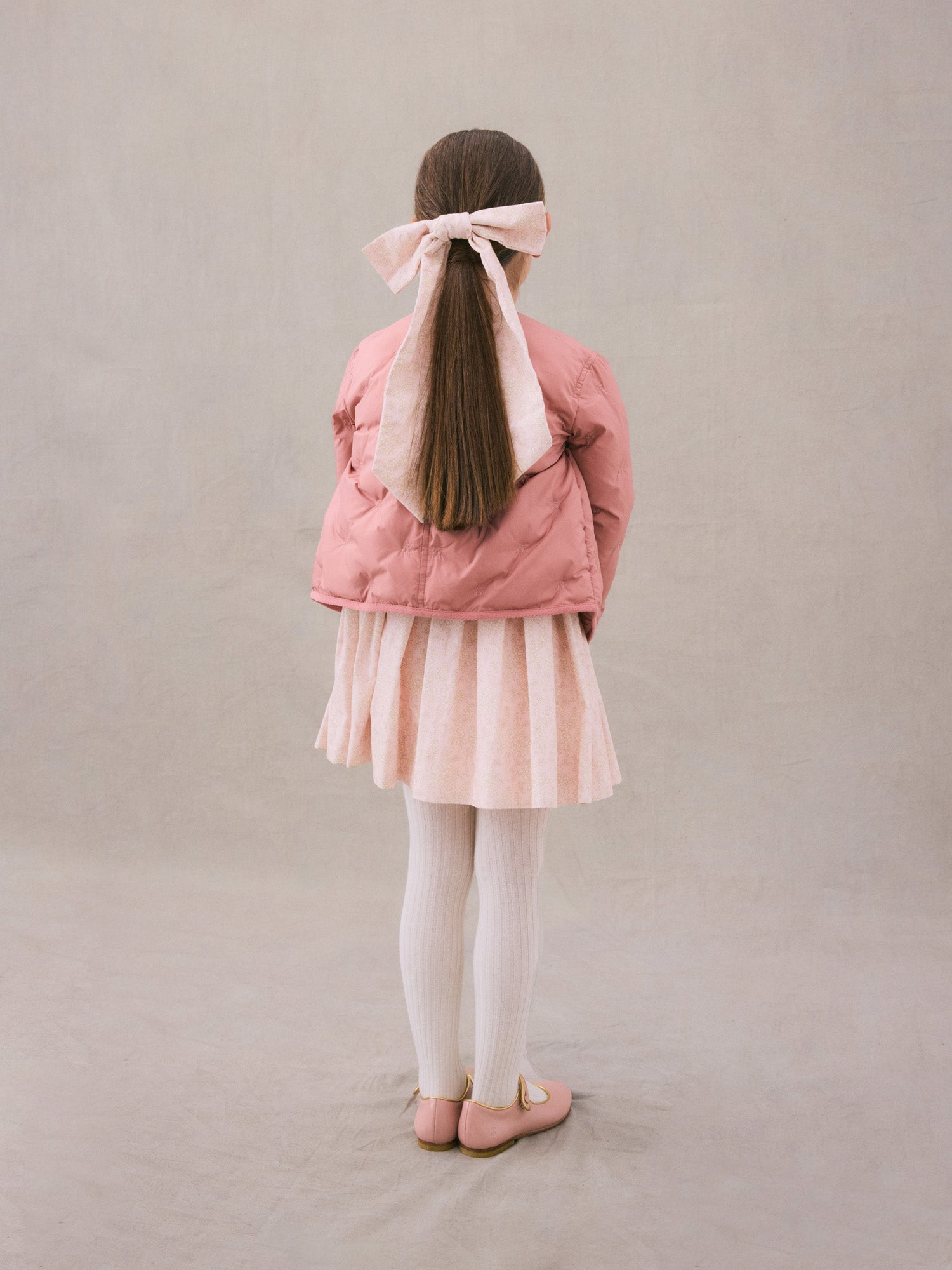 Girl | Domina Liberty Velvet Barrette | Pale Pink