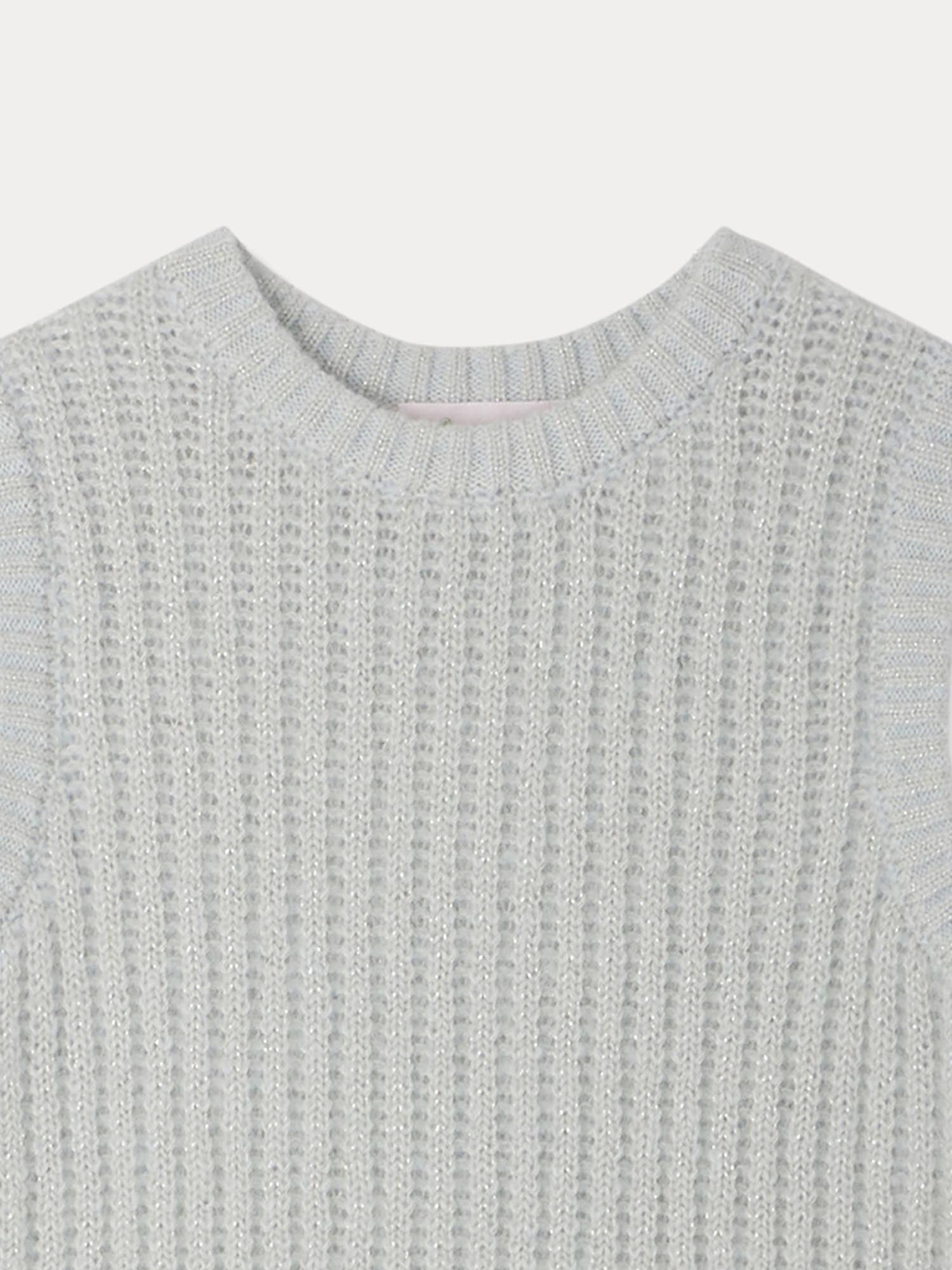 Girl | Gaia Wool And Cashmere Sweater | Aqua Blue