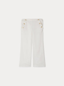 Girl | Gaetane Denim Pants | Ecru