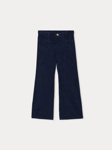 Girl | Junon Pants In Dark Blue Corduroy | Navy