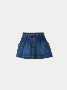 Girl | Génèse Denim Skirt | Light Denim