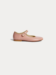 Girl | Ella Pink Leather Mary Janes | Pink Beige