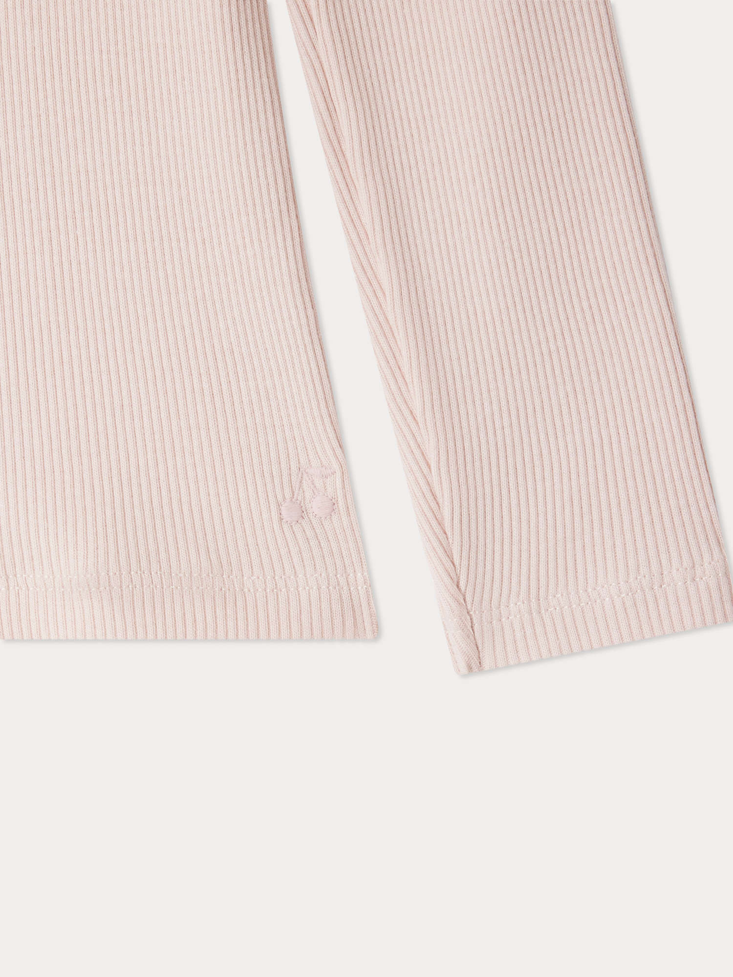 Girl | Light Pink Tahiti Turtleneck T Shirt | Pink Blush