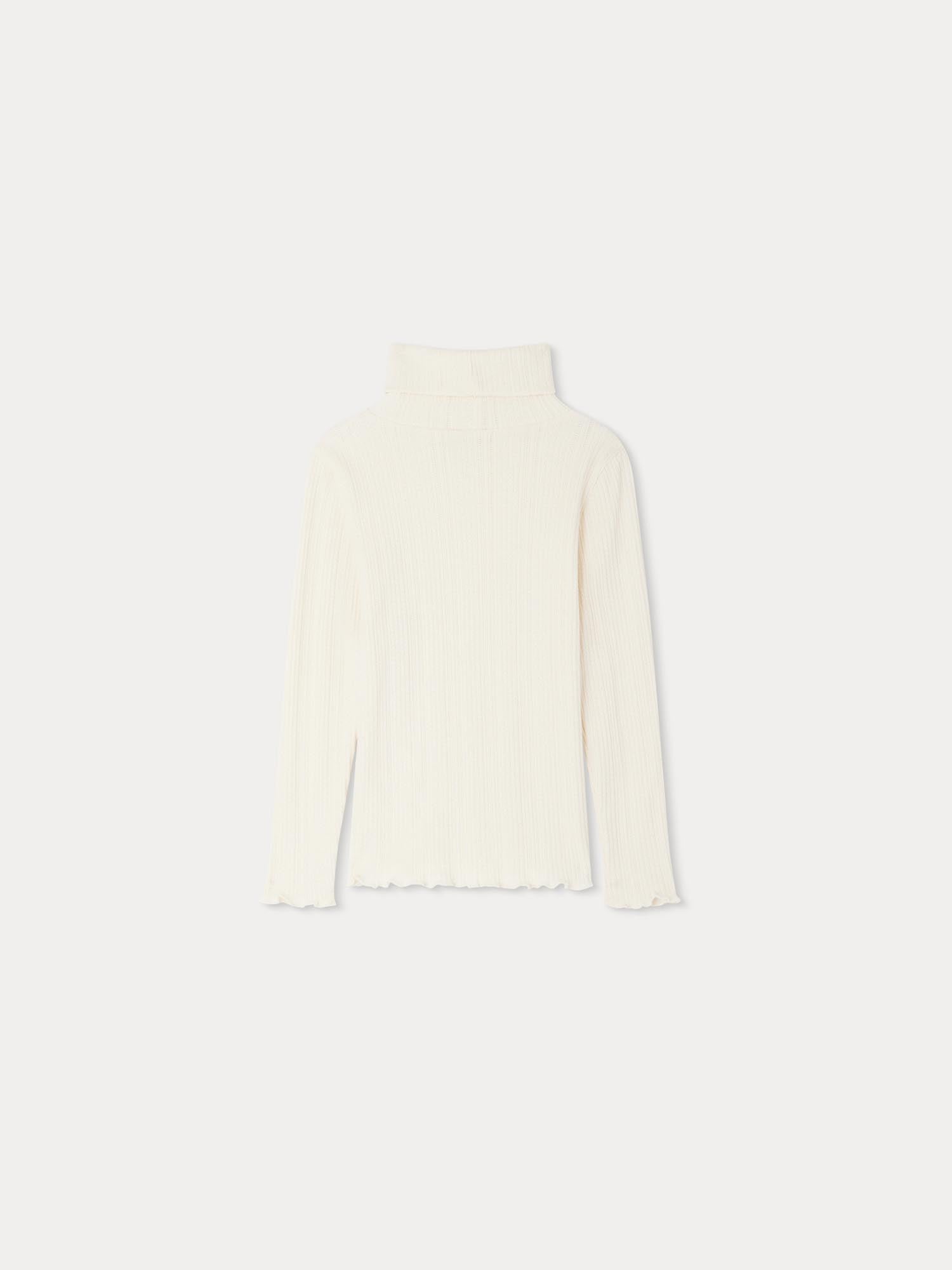 Girl | Beryl Turtleneck T Shirt | Ivory
