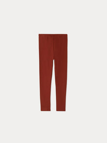 Girl | Graylinn Brown Leggings | Chestnut