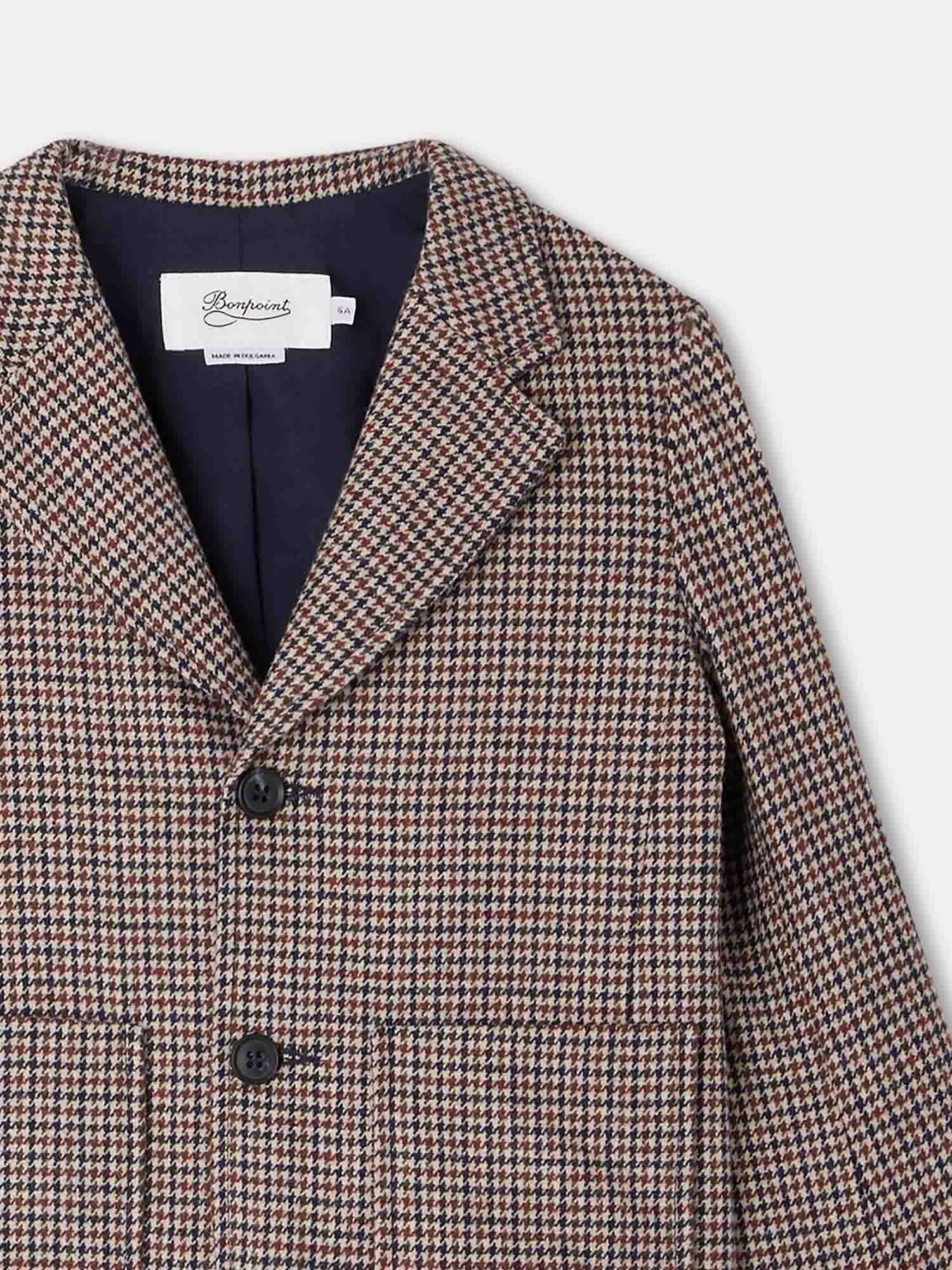 Unisex | Gregoir Tweed Jacket | Chestnut