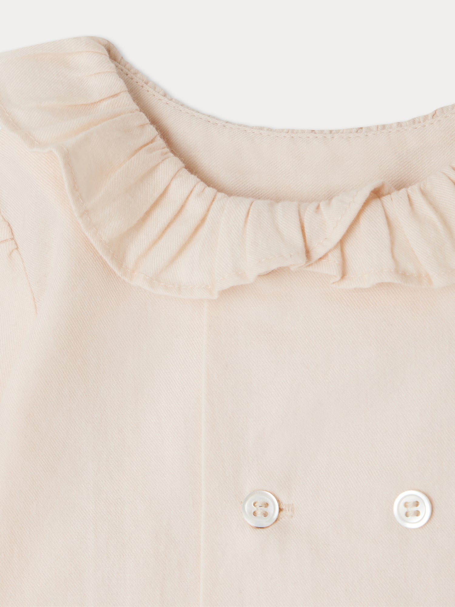 Girl | Gigi Double Breasted Blouse | Light Pink