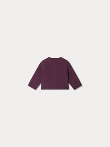 Girl | Giusta Cashmere Cardigan | Fig