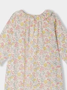 Girl | Georgia Jumpsuit In Liberty Fabric | Orange Flowers