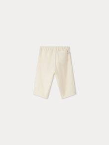 Girl | Dandy White Velvet Pants | Ivory