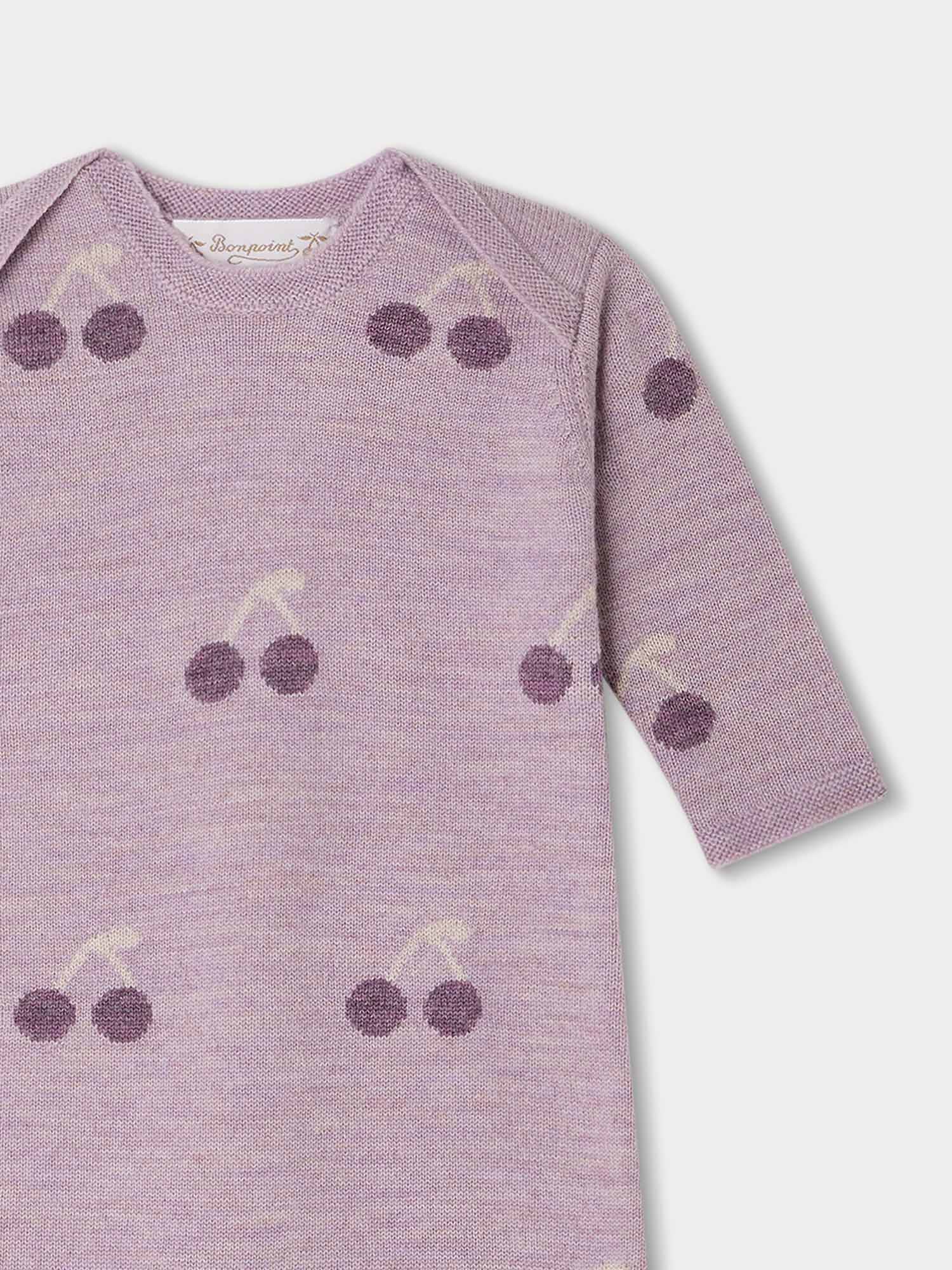 Girl | Gwenda Wool Jumpsuit | Plum