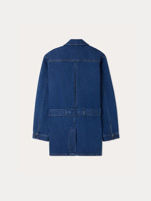 Women | Bonpoint X Vanessa Seward Granger Denim Safari Jacket | Light Denim