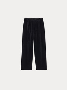 Women | Bonpoint X Vanessa Seward Glam Smooth Velvet Pants | Black
