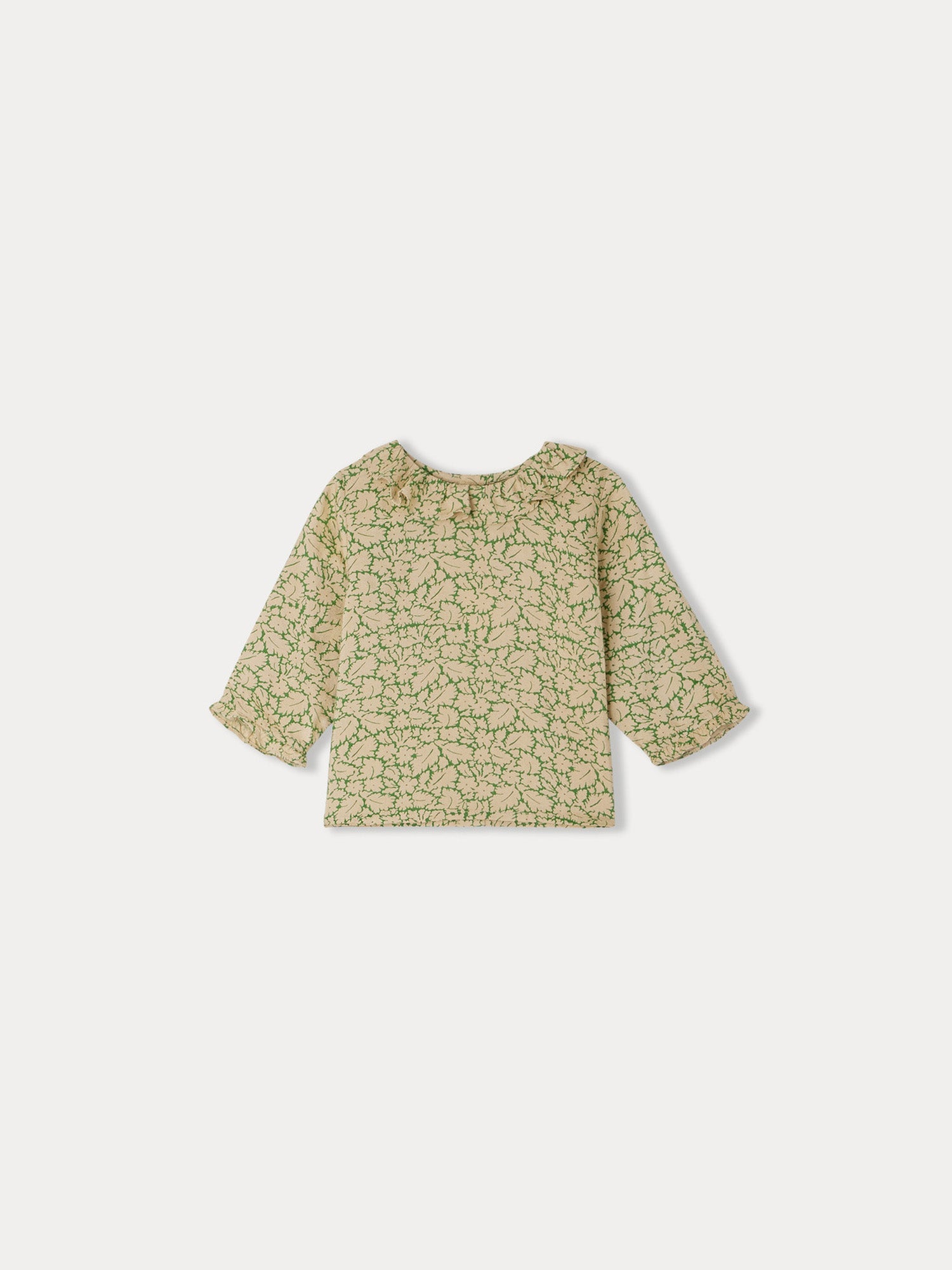 Girl | Ganiti Two Toned Print Blouse | Clover
