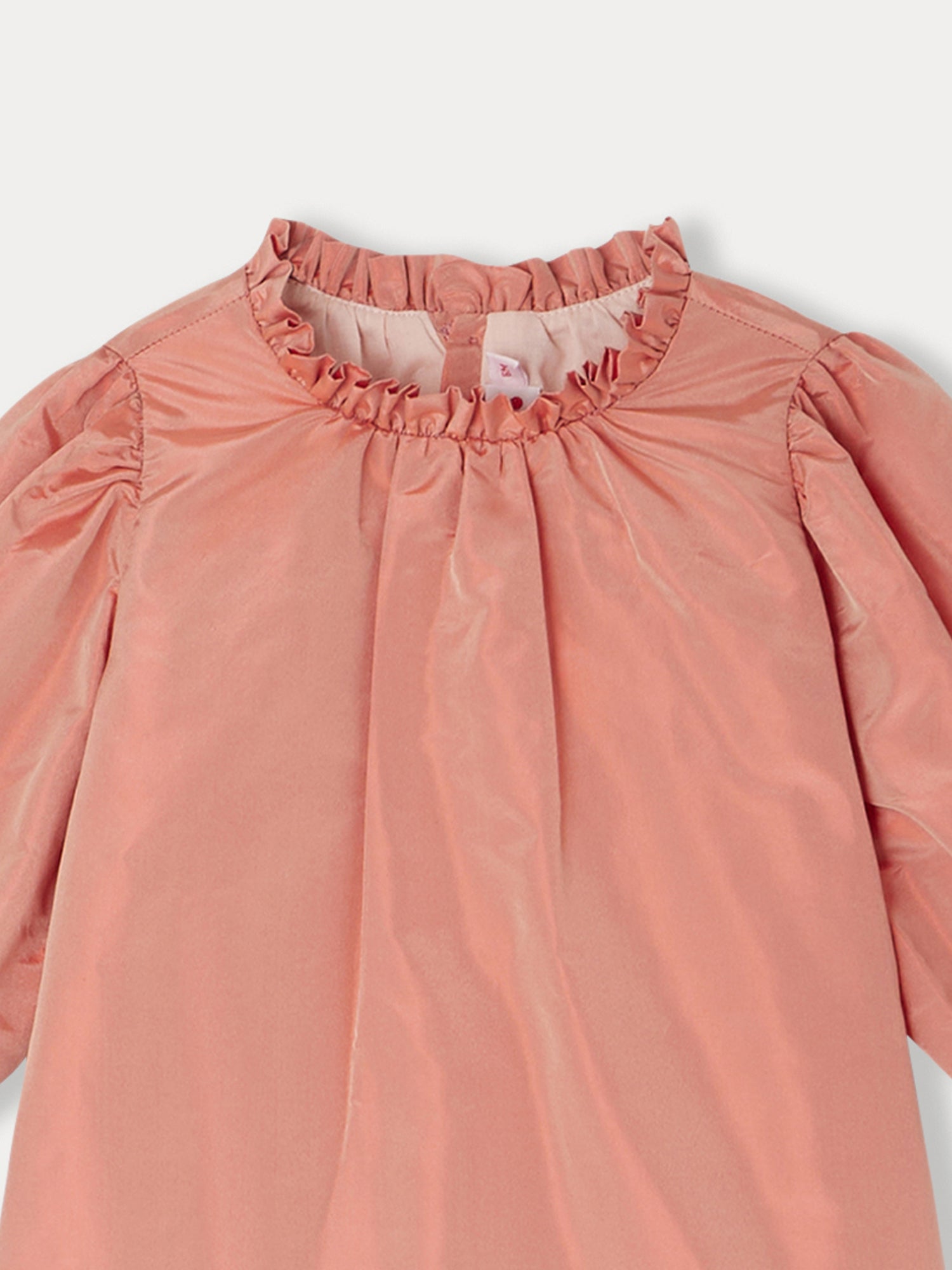 Girl | Grittie Silk Taffeta Dress | Pink
