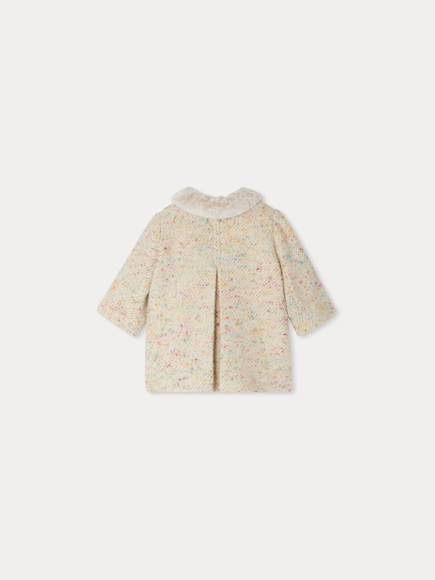 Girl | Moka Wool And Alpaca Coat | Multicolored