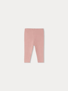 Girl | Andy Pink Cotton Leggings | Blotter