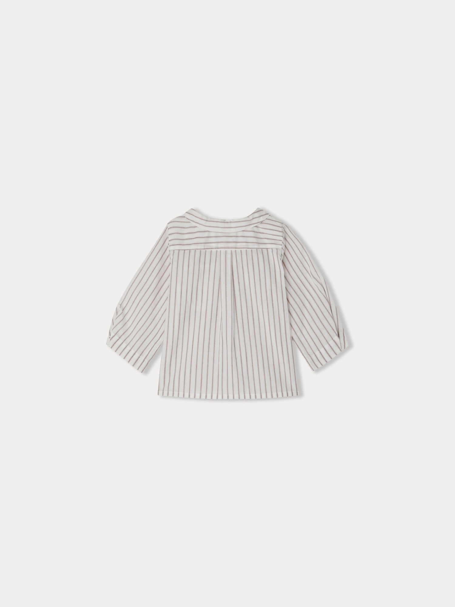 Boy | Boubou Striped Shirt | Terracotta